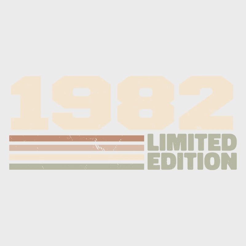 1982 Geburtstagsgeschenk 1982 limitierte Auflage 1982