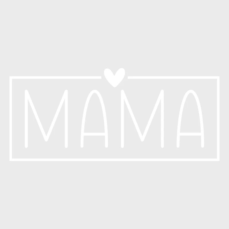 Mama Rahmen Herz Mutter Liebe Muttertag Geschenk