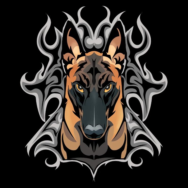 Dunkler Malinois