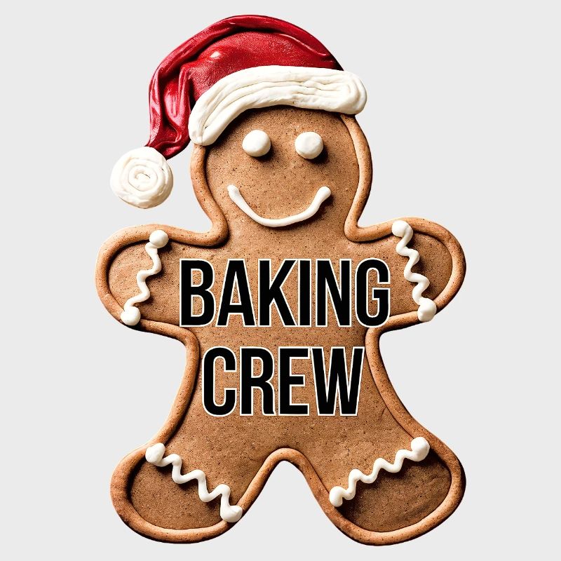 Baking Crew Gingerbread Man Cuisson de Noël