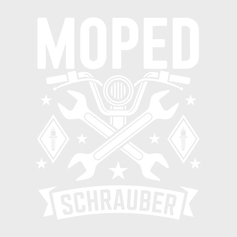 Moped Mechanic Workshop Moped Driver