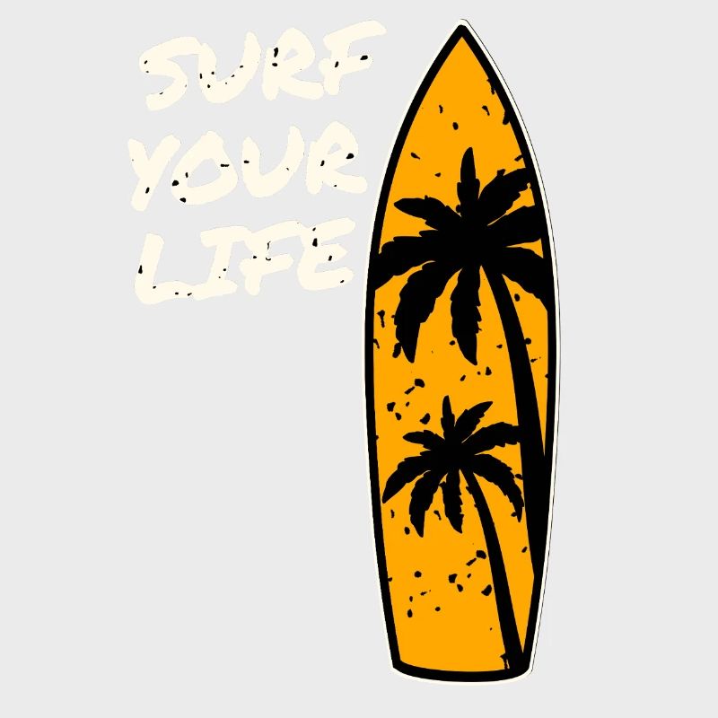 Devise de la vie de surfeur