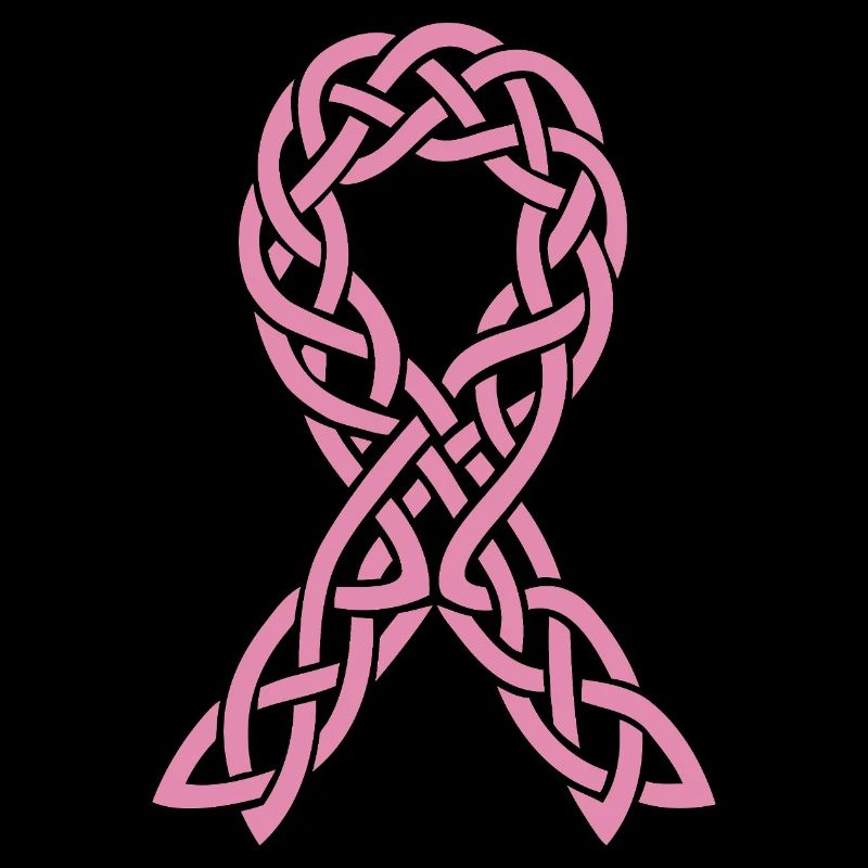 Ruban Anticancer Celtique Rose 