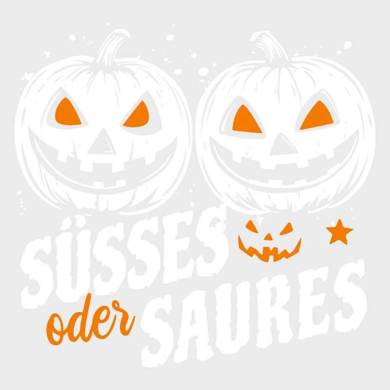 Halloween Zwillinge - Süßes oder Saures