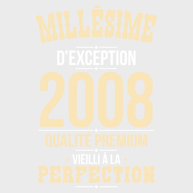 2008 – Millésime d’exception – Qualité premium