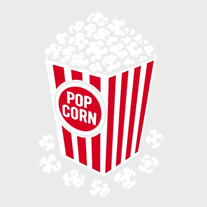 Frisches Popcorn - knusprig, lecker - Geschenk