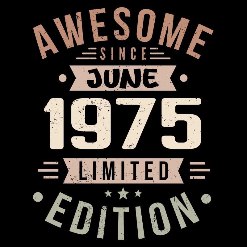 Juni 1975 Geburtstag Juni 1975 Geschenk Juni 1975