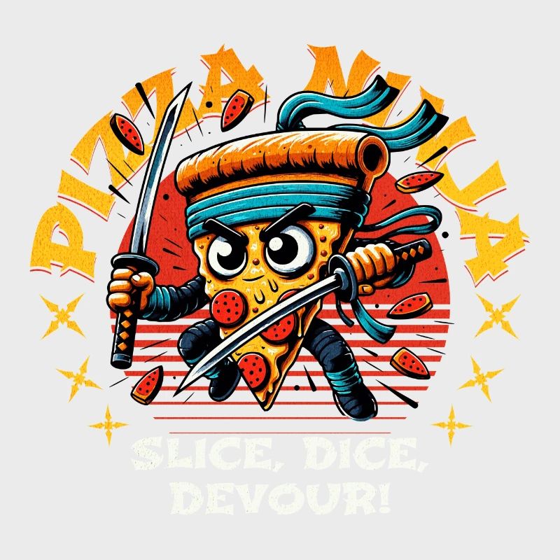 PIZZA NINJA SLICE, DICE, DEVOUR!