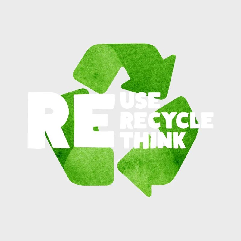 Reuse Recycle Rethink Sustainability Environment Climate
