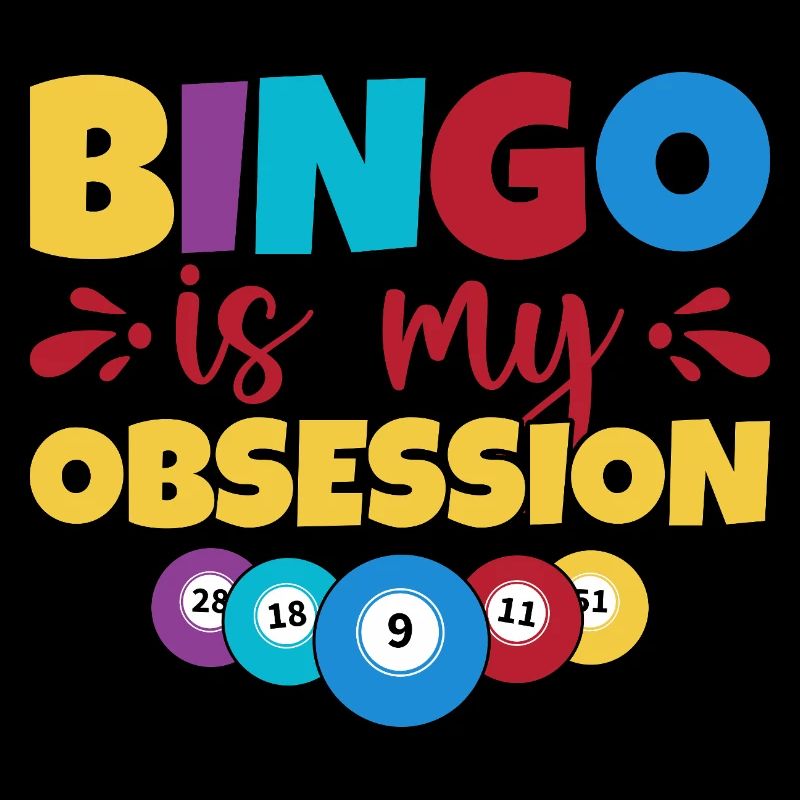 Jeu de bingo Bingo est mon obsession Bingo
