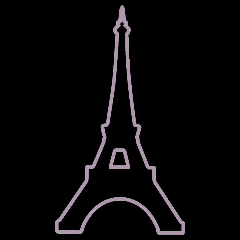 Eiffel Tower Paris minimalist landmark