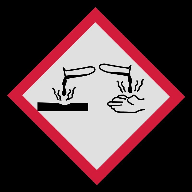 Gefahrstoffe ätzend