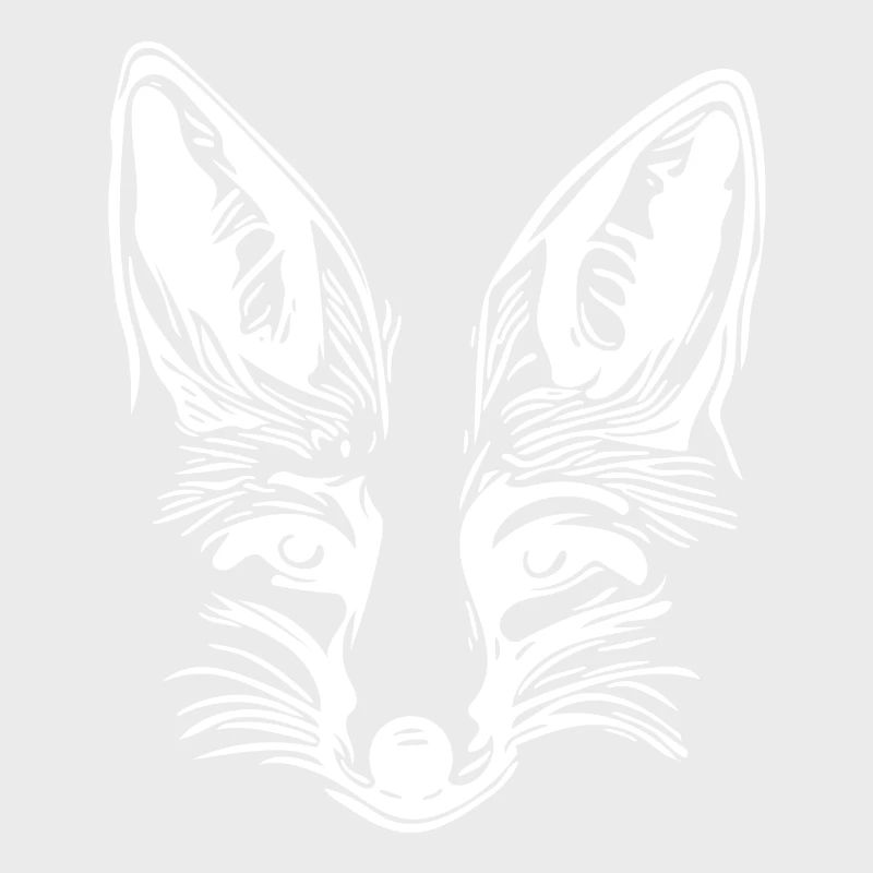 Cute fox drawing