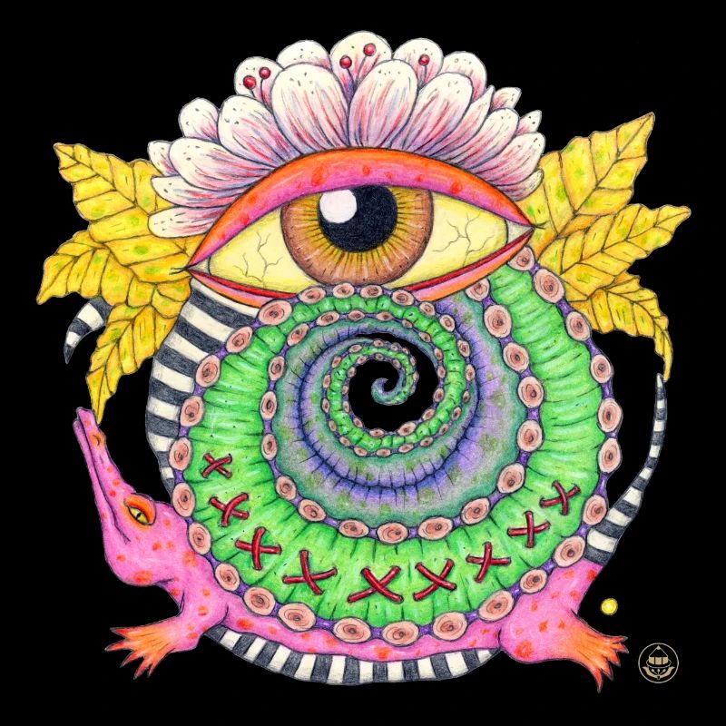 Croctopus, Crocodile, Eye, Octopus