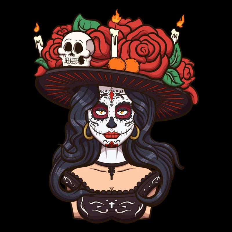 Sugar Skull Mädchen