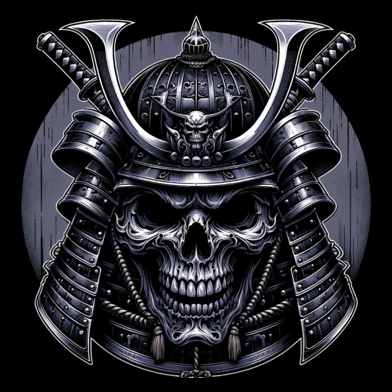 Samurai-Schädel der Seele