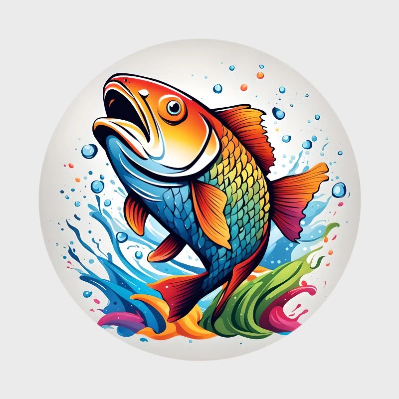 Fisch runder Batch