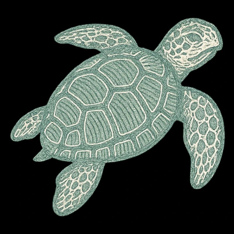 Stick-Schildkröte