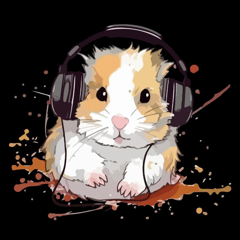 Mikey le hamster audiophile