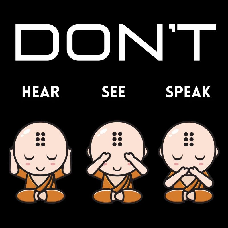 Don’t hear see speak Junge