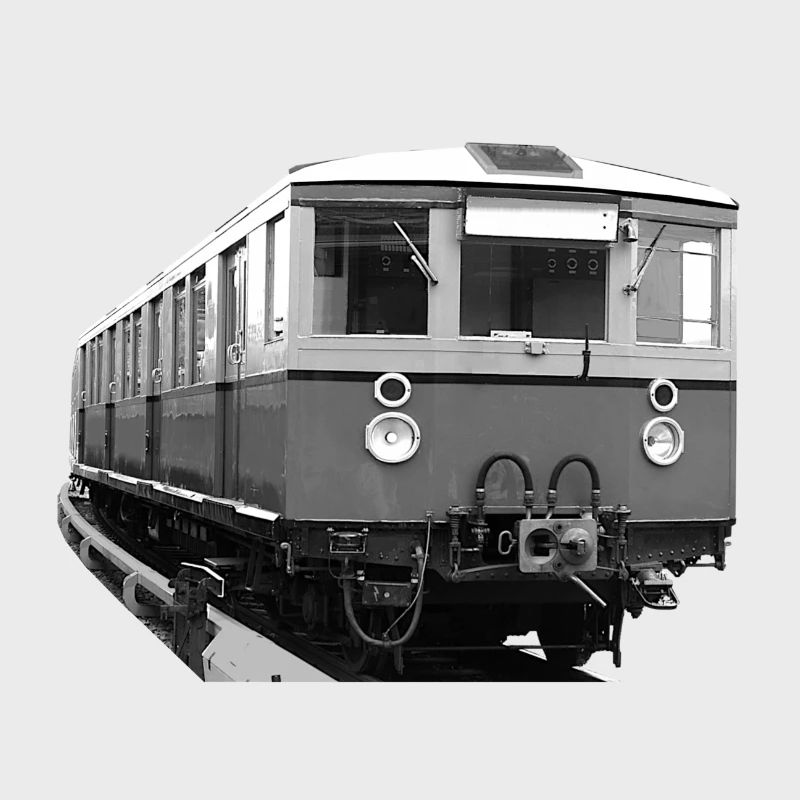 S-Bahn Berlin Triebwagen Eisenbahn Oldtimer