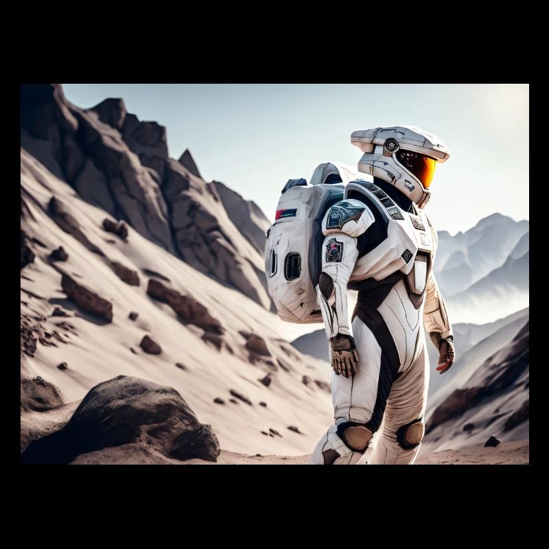 Astronaute de science-fiction