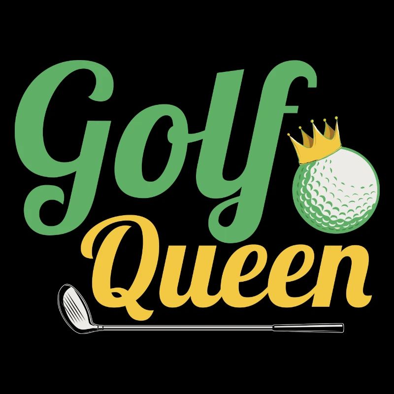 Golf Queen Par Tee Golfing