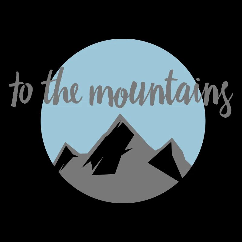 mountains mountains hiking gift climber