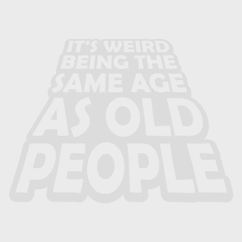 being old people age