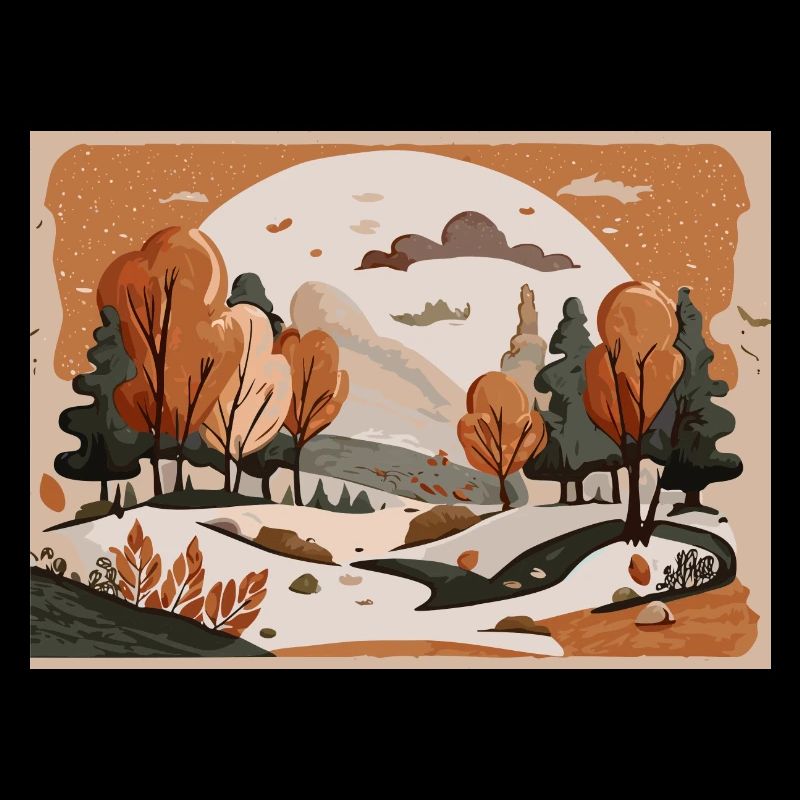 Flowing River (Fall Collection #3)