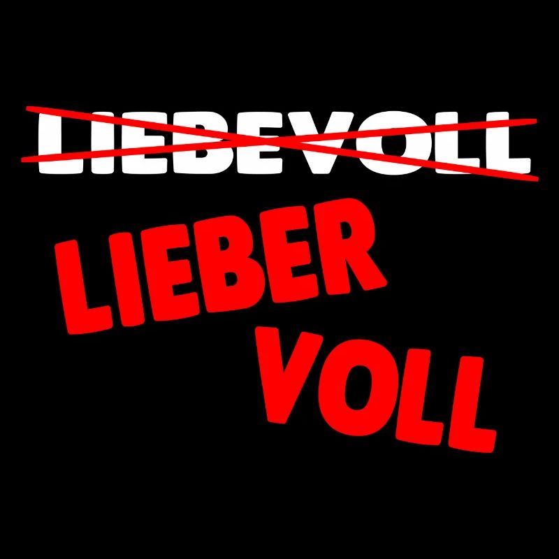 Lieber voll!