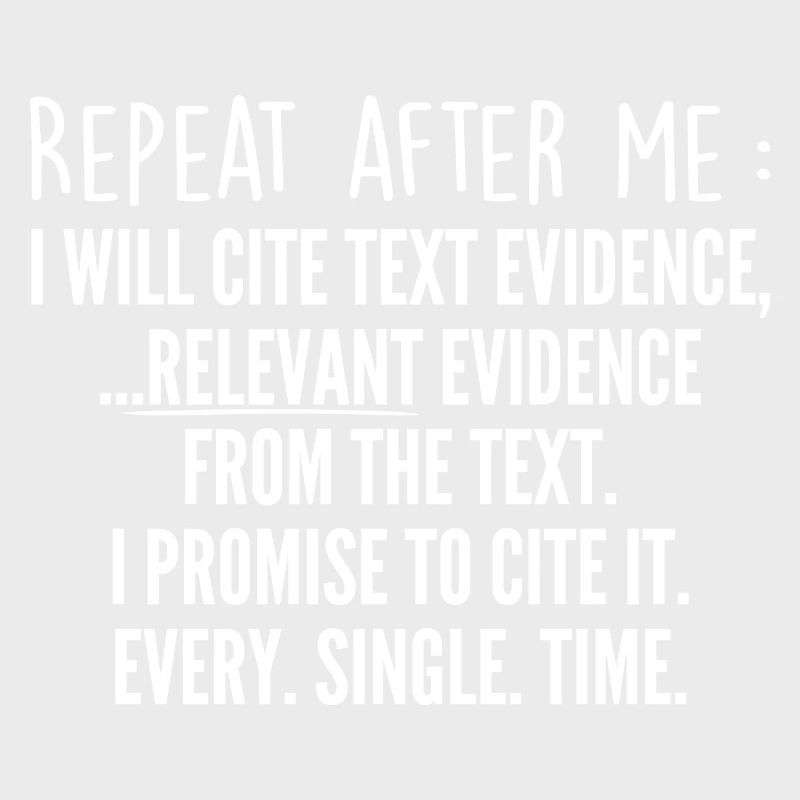Prove It Funny Cite Text Evidence English Students