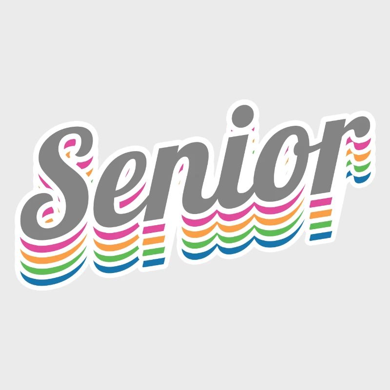 Senior - Student Class Retro Graduation Party Gift