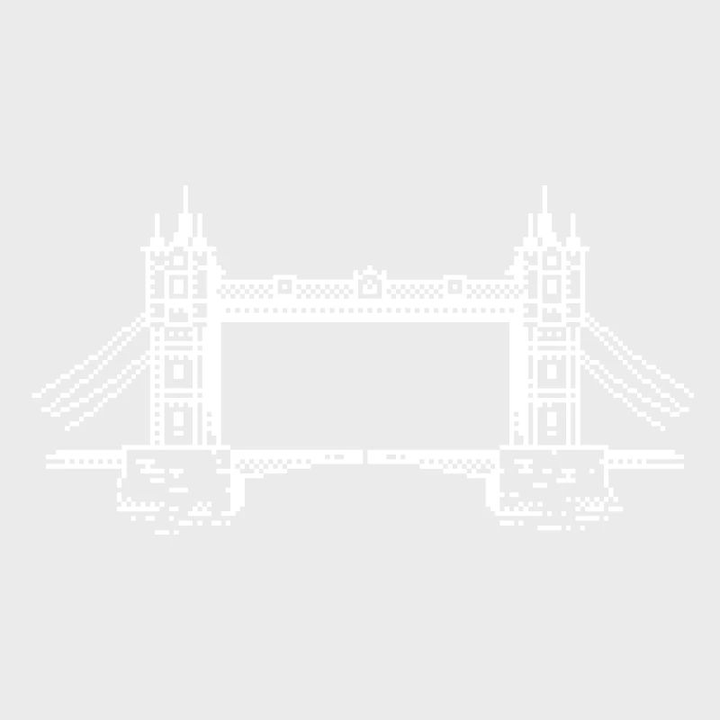 1Bit Pixel Tower Bridge