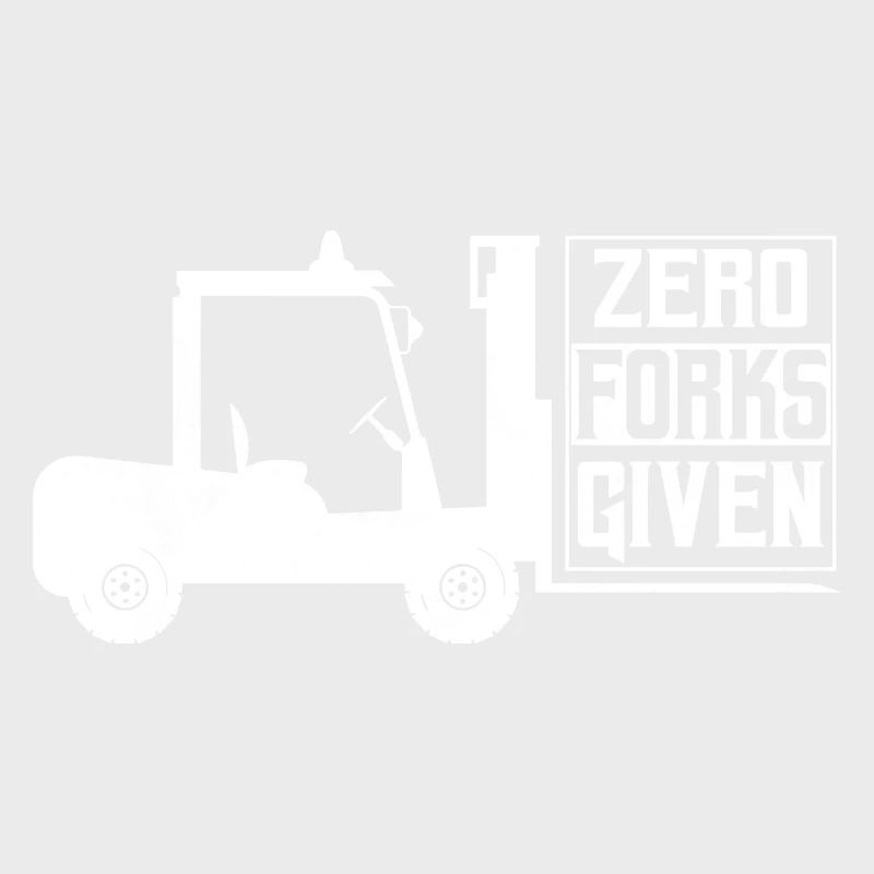 Zero Forks Given Forklift Forklifter Operator