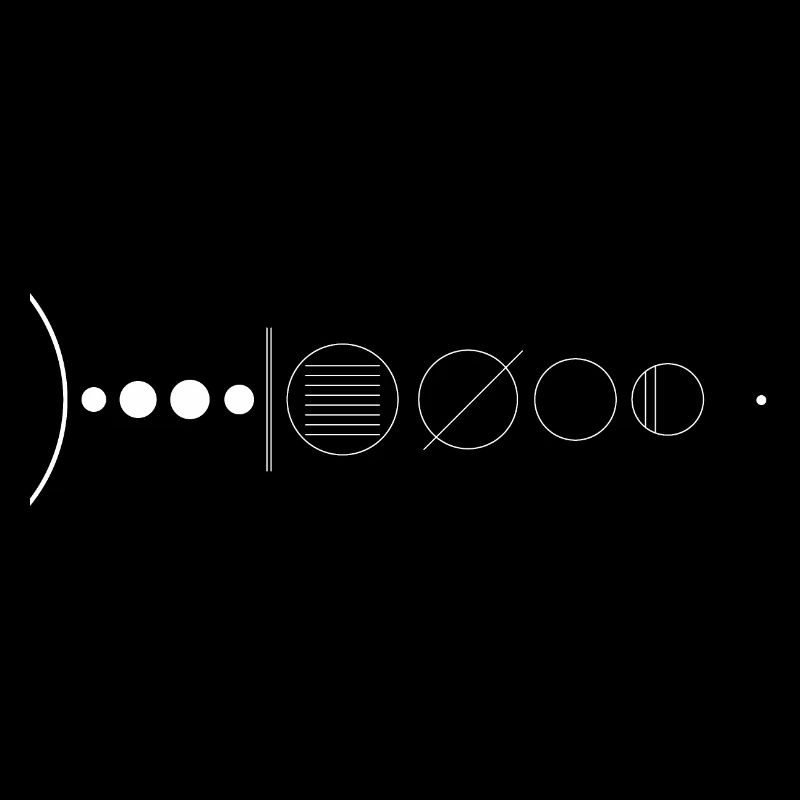 Système solaire minimaliste