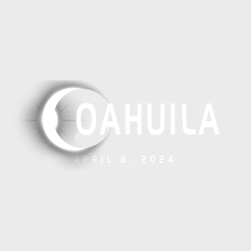 Coahuila Mexique Eclipse Souvenir 8 avril 2024