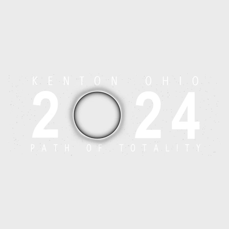Eclipse de Soleil Kenton Ohio 8 avril 2024