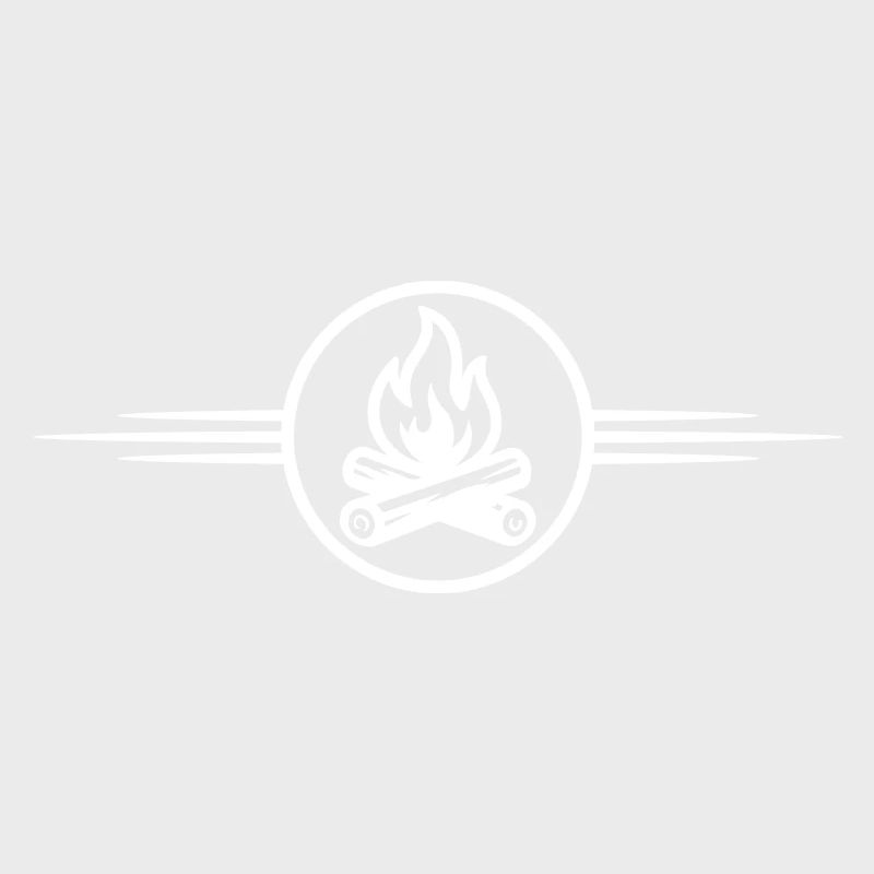 Icône de feu de camp
