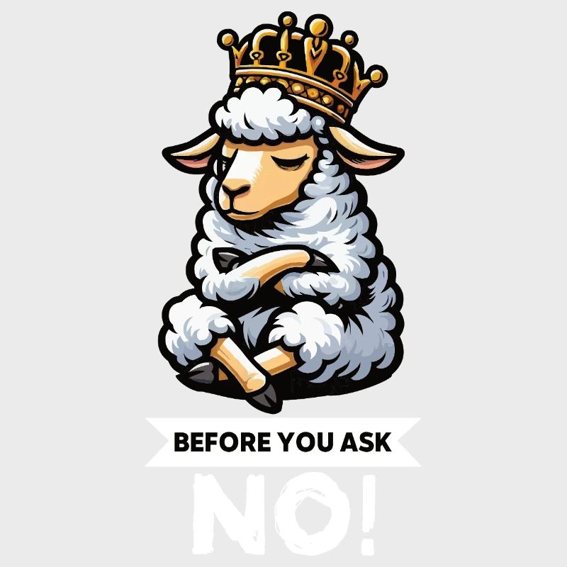 Before You Ask Schaf Schafe Schäfer Schafhalter 