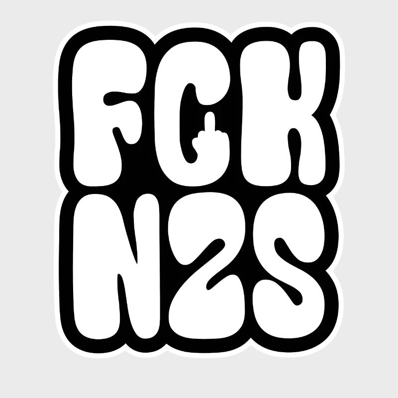 FCK NZS - Against the Right - Never Again! Sticker