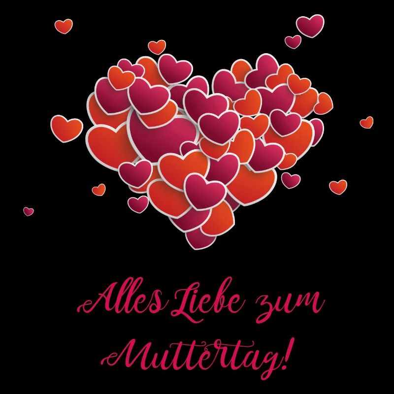 Muttertag Hearts Splash 3