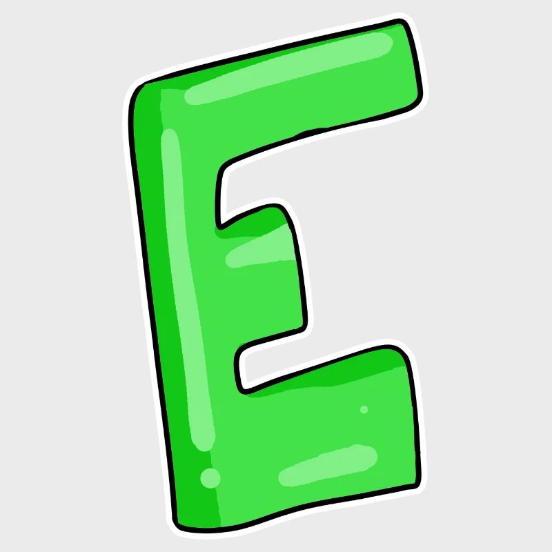 Buchstabe E Anfangsbuchstabe