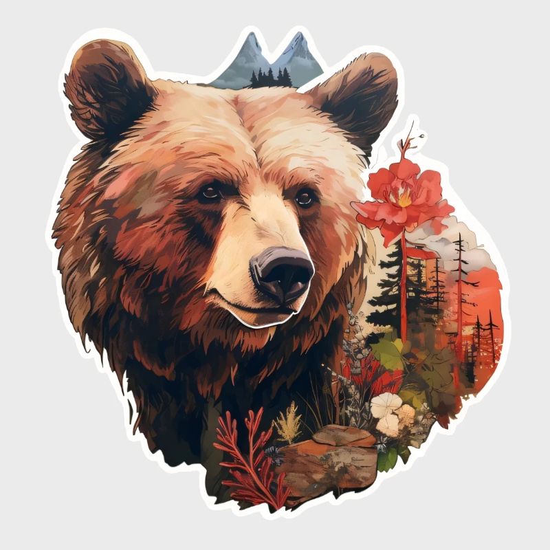Bear in the wild