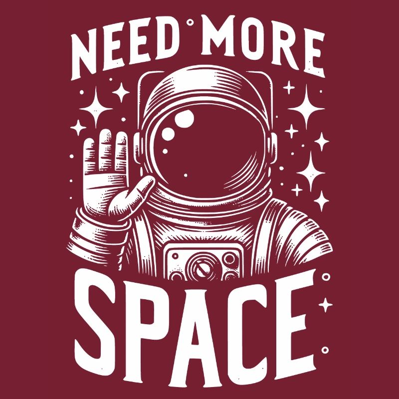 I need more space Free space Astronaut waves