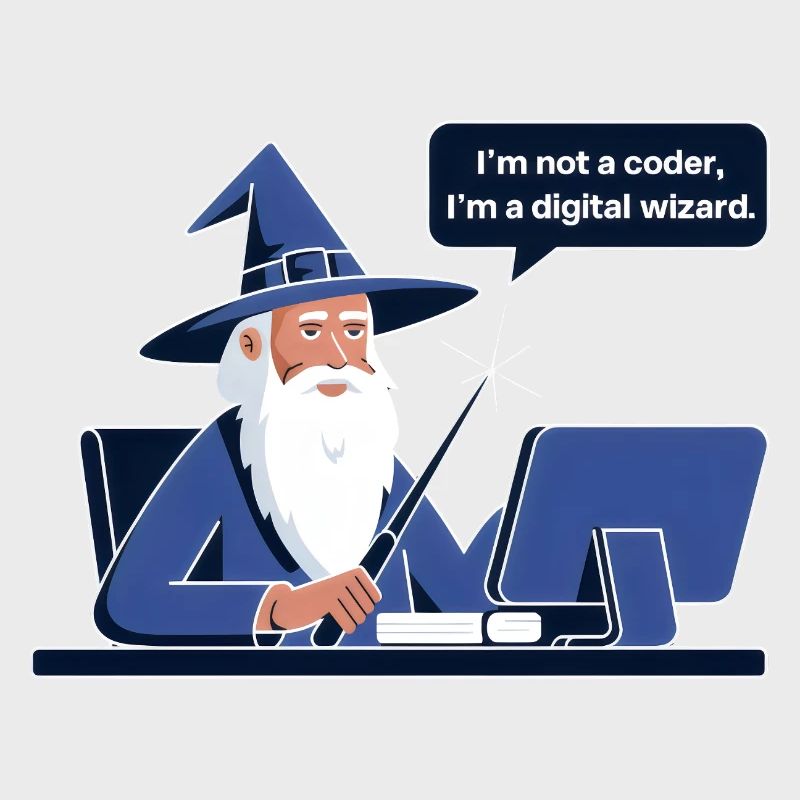Je ne suis pas un codeur, je suis un programmeur assistant numérique
