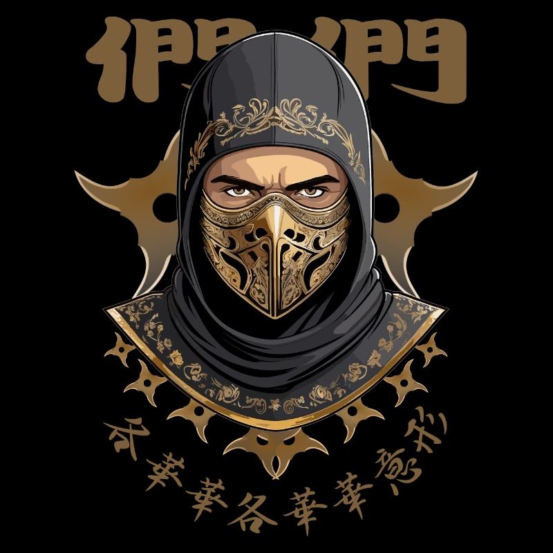 Guerrier samouraï ninja