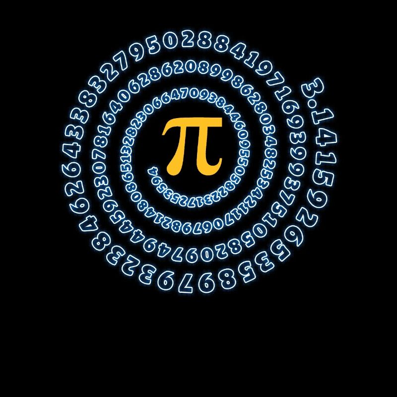 Cadeau de maths de maths de caractère de symbole de pi