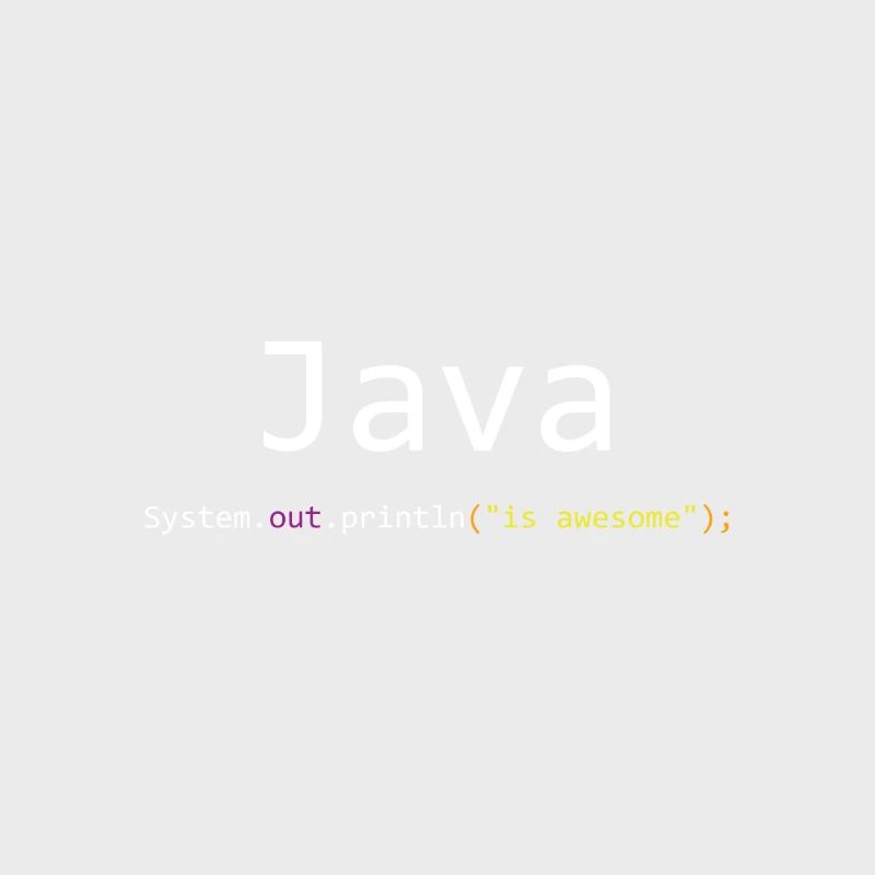 Java ist großartig