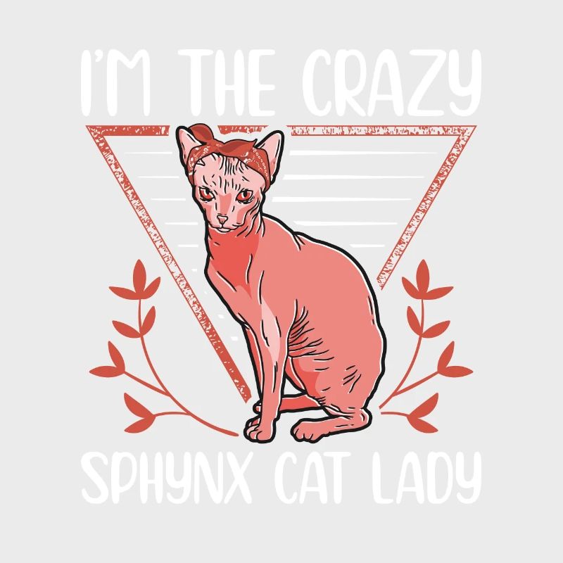 Sphynx chat Sphinx propriétaire de chat cadeau